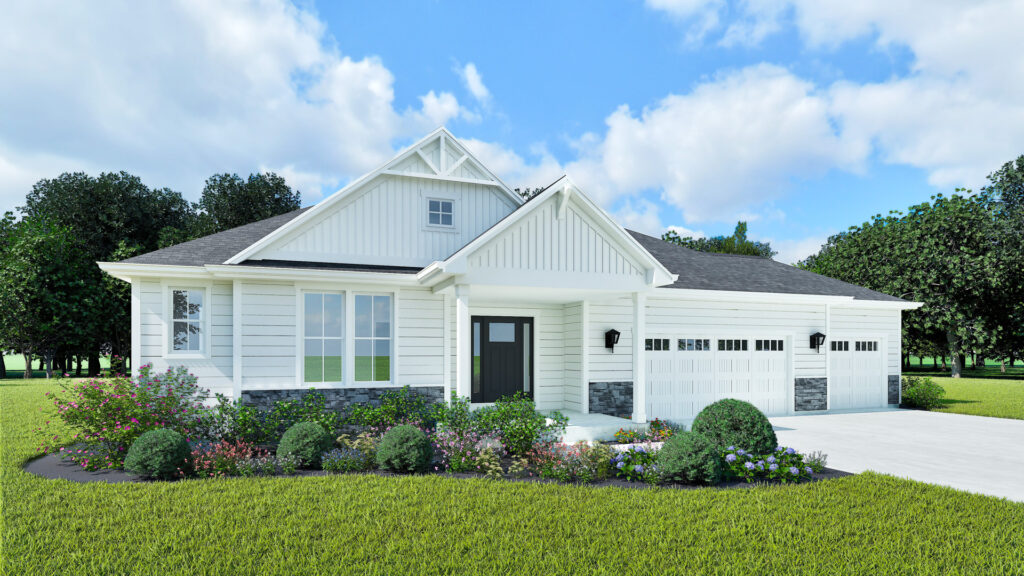 Celeste Home Model Rendering Stepping Stone Homes Wisconsin