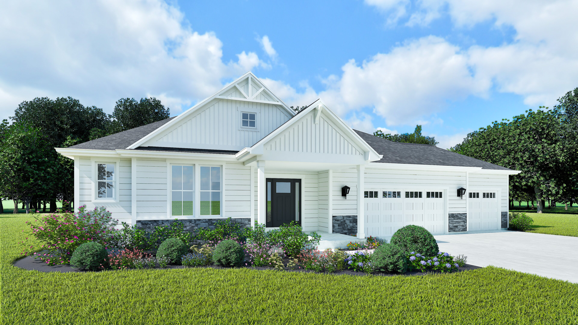 Celeste Home Model Rendering Stepping Stone Homes Wisconsin