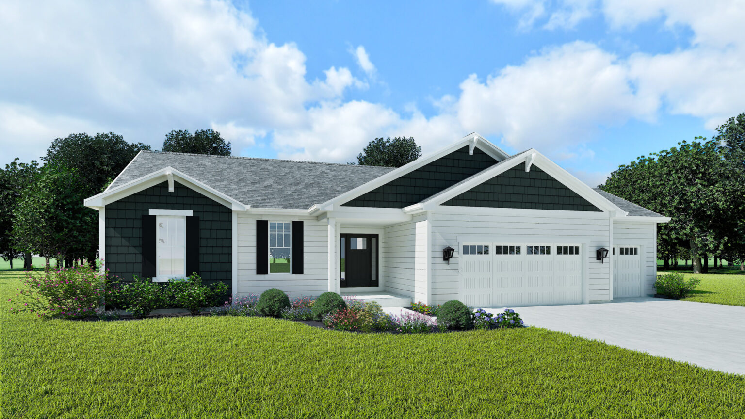 The Eliza Home Model Rendering Stepping Stone Homes