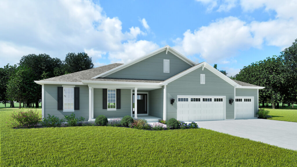 The Eliza Home Model Rendering Stepping Stone Homes