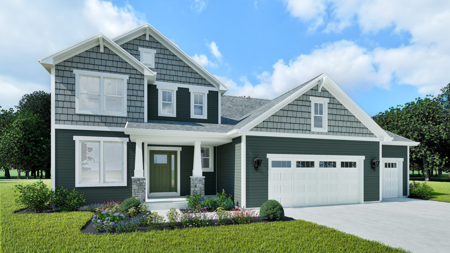 The Julia Home Model Rendering Stepping Stone Homes
