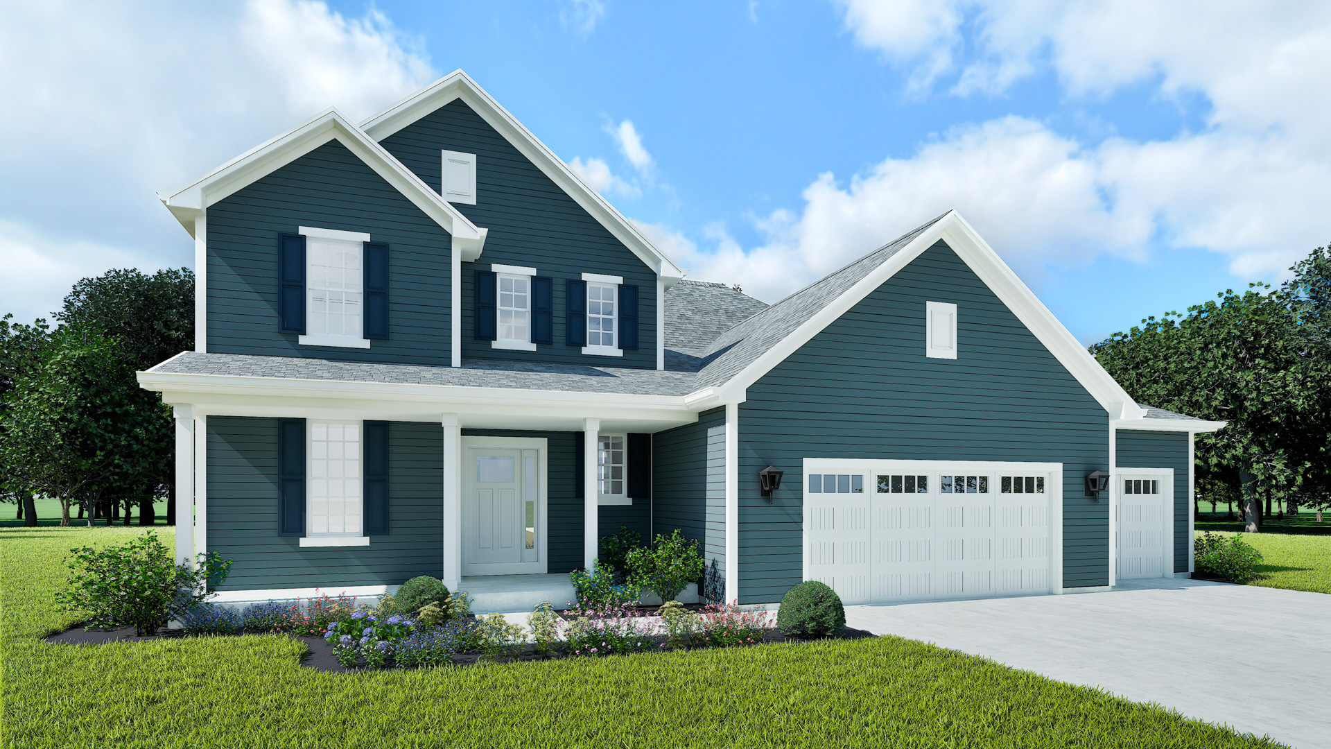 The Julia Home Model Rendering Stepping Stone Homes
