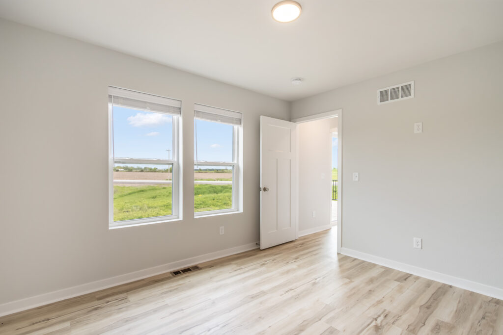 The Cypress Master Bedroom by Stepping Stone Homes