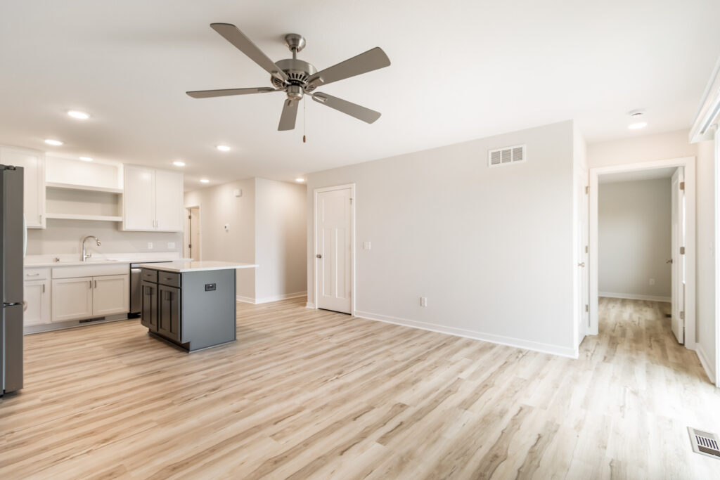 The Cypress Great Room by Stepping Stone Homes