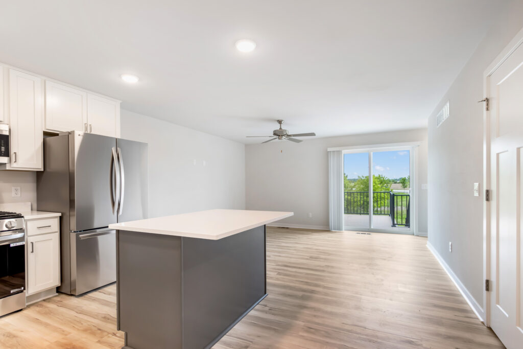 The Pine Great Room by Stepping Stone Homes