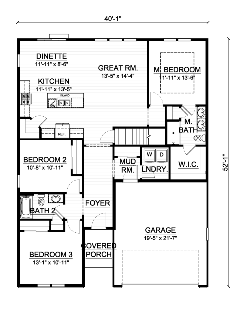 Madison Single Family Floorplan