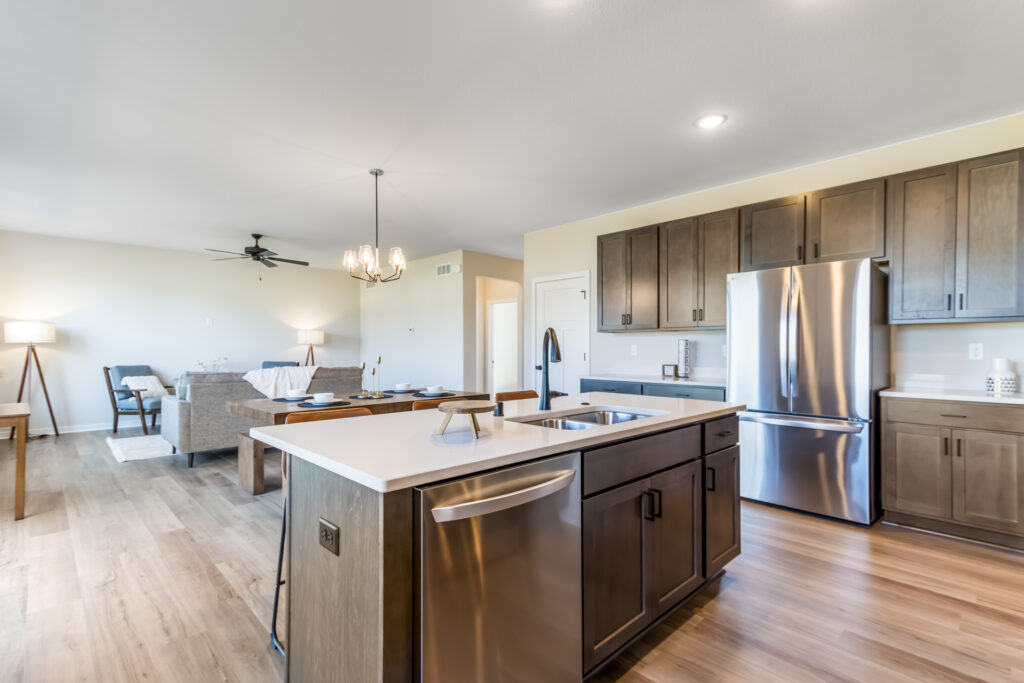 The Geneva Kitchen by Stepping Stone Homes