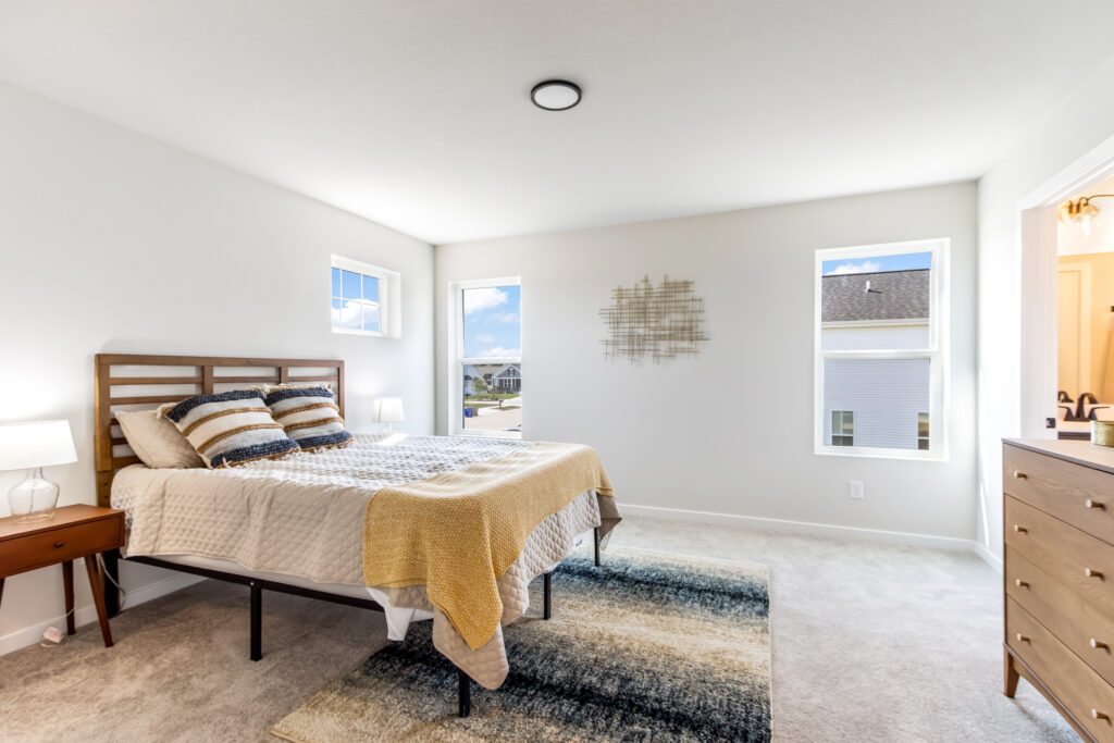 The Geneva Master Bedroom by Stepping Stone Homes