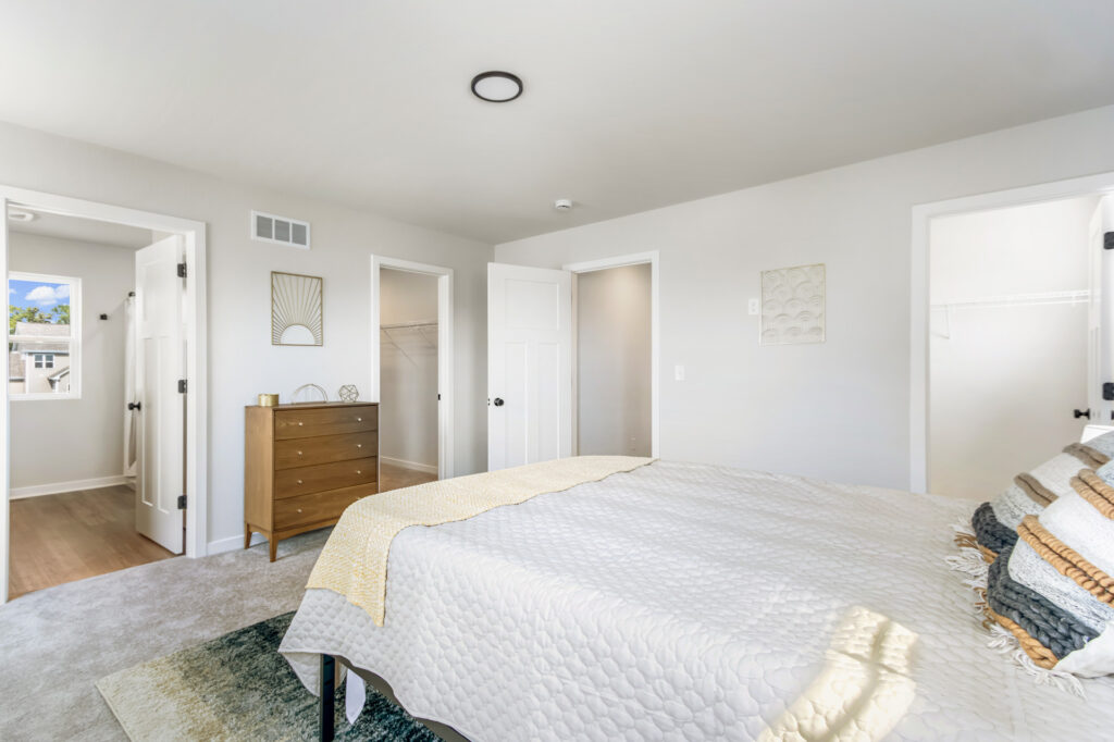 The Geneva Master Bedroom by Stepping Stone Homes
