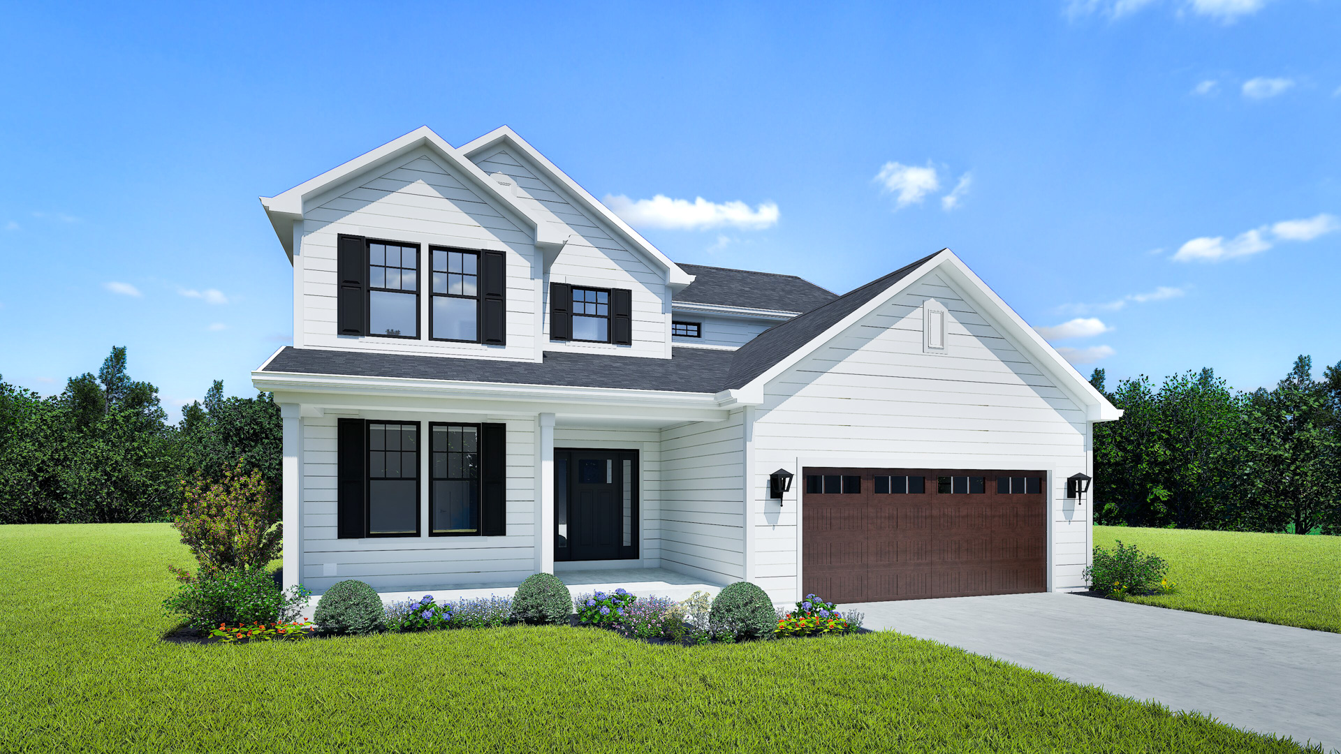 Jude Home Model Rendering Stepping Stone Homes Wisconsin