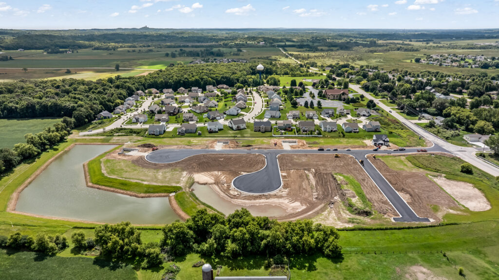 Harvest Creek a New Home Community in Hartford WI by Stepping Stone Homes