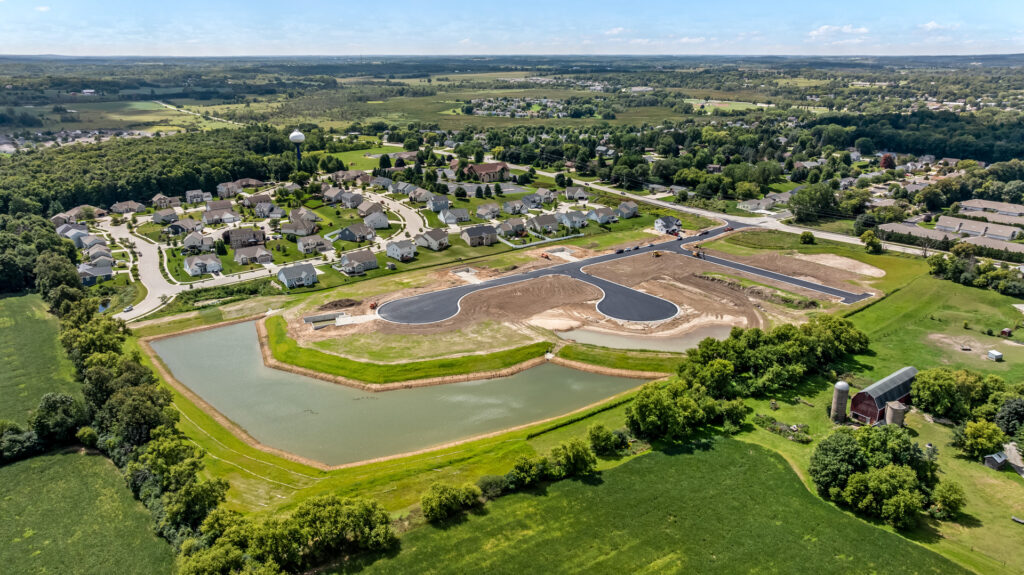 Harvest Creek a New Home Community in Hartford WI by Stepping Stone Homes