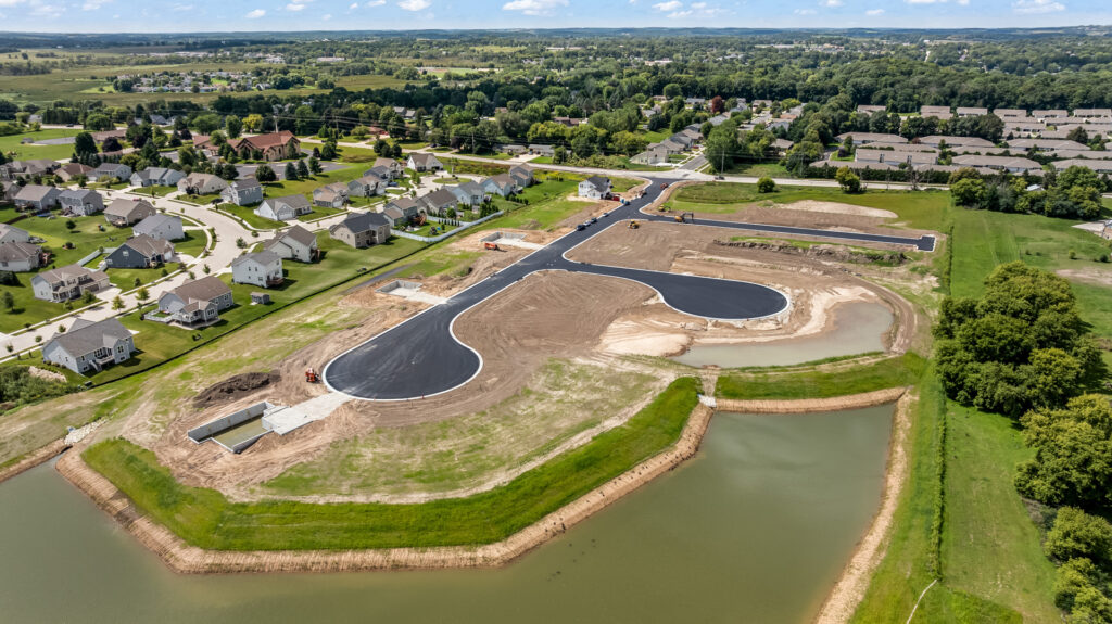 Harvest Creek a New Home Community in Hartford WI by Stepping Stone Homes