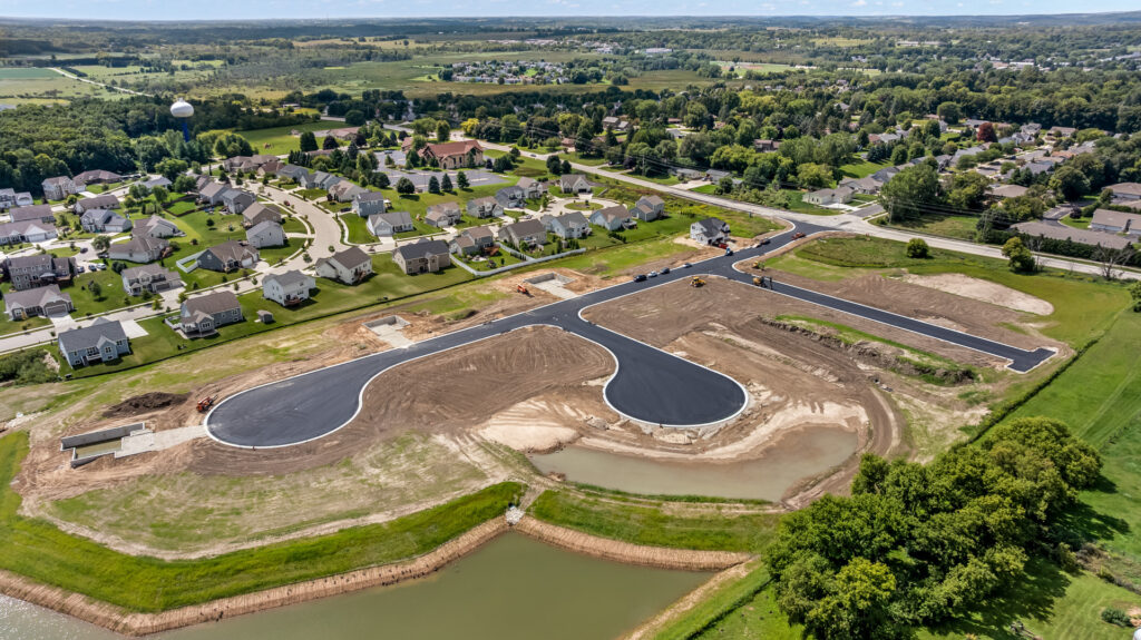 Harvest Creek a New Home Community in Hartford WI by Stepping Stone Homes