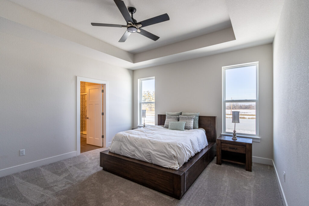 The Celeste Ranch Home Master Bedroom