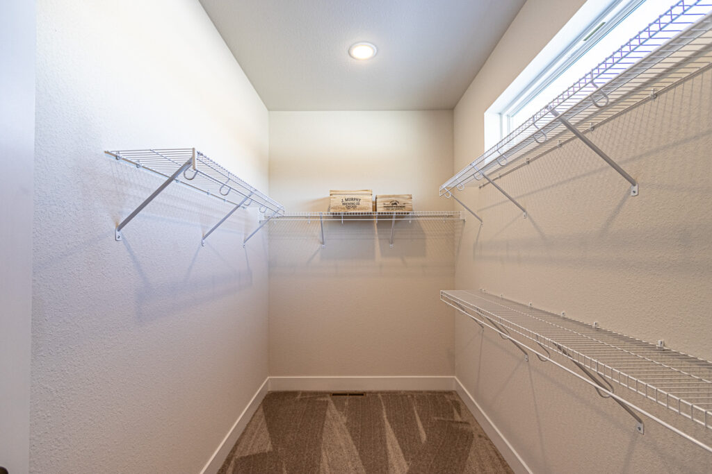 The Celeste Ranch Home Master Walk-In Closet