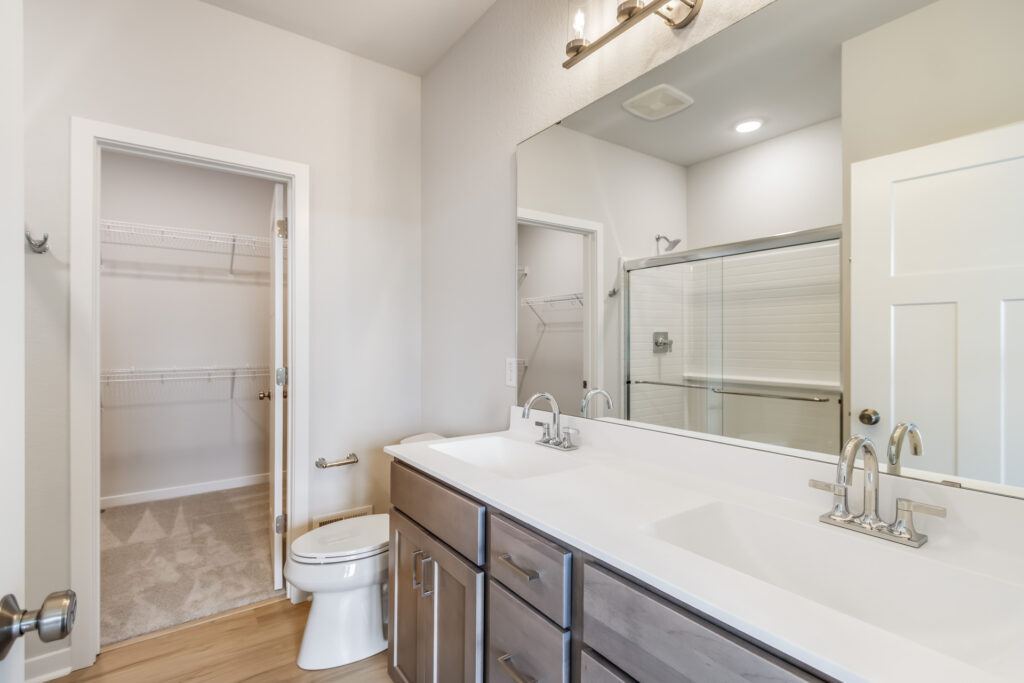 The Madison Bathroom by Stepping Stone Homes