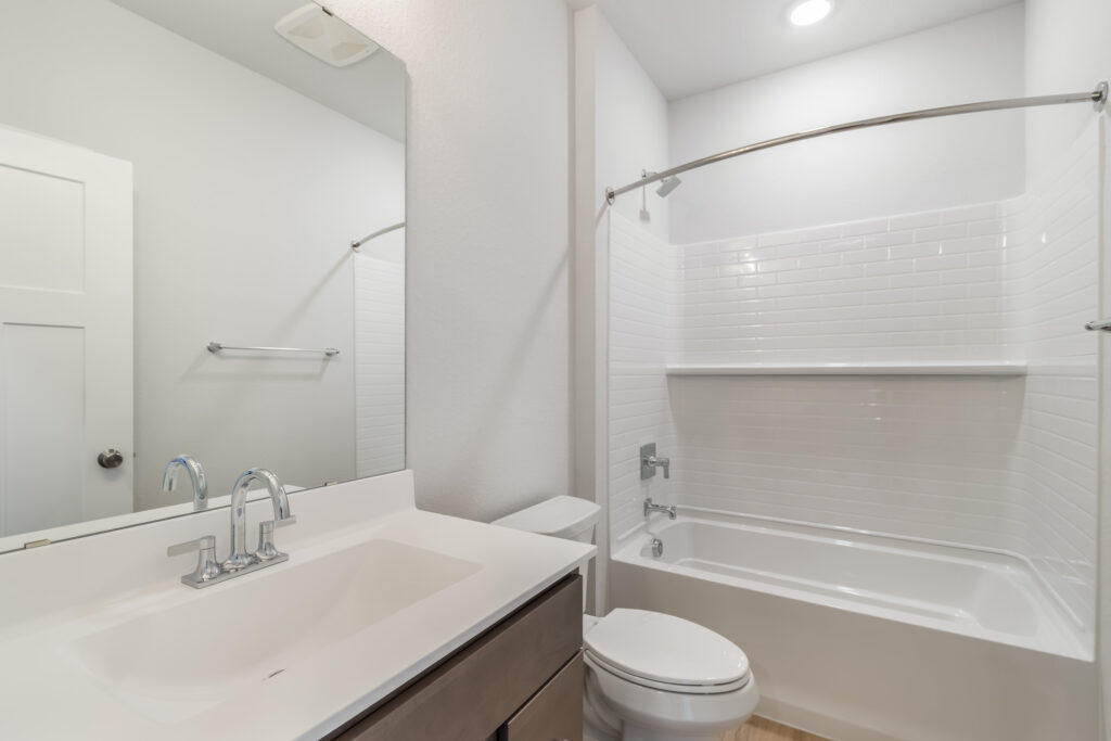 The Madison Bathroom by Stepping Stone Homes