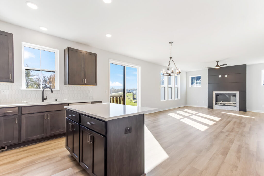 The Prescott Kitchen by Stepping Stone Homes WI