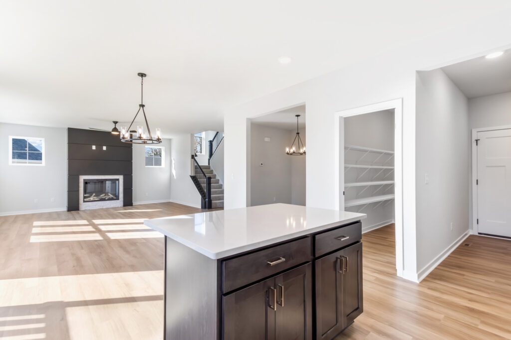 The Prescott Kitchen by Stepping Stone Homes WI