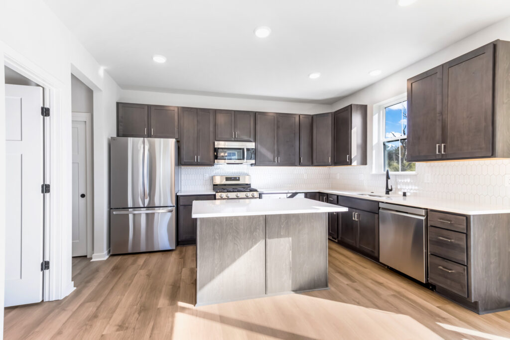 The Prescott Kitchen by Stepping Stone Homes WI