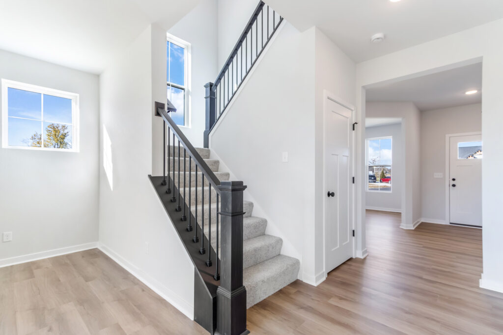 The Prescott Foyer by Stepping Stone Homes WI