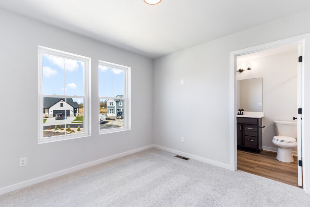 The Prescott Bedroom by Stepping Stone Homes WI