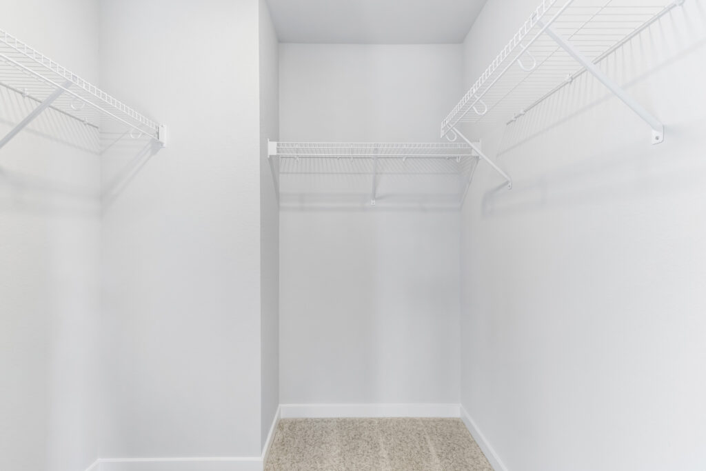 The Prescott Master Walk-In Closet by Stepping Stone Homes WI