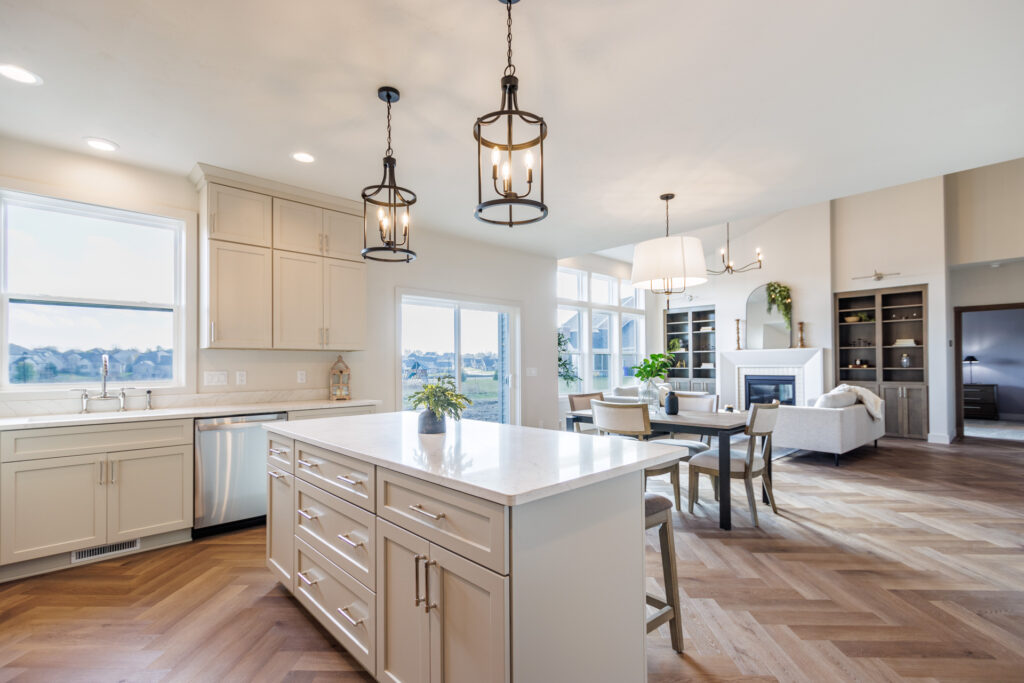The Riley Model Home Kitchen