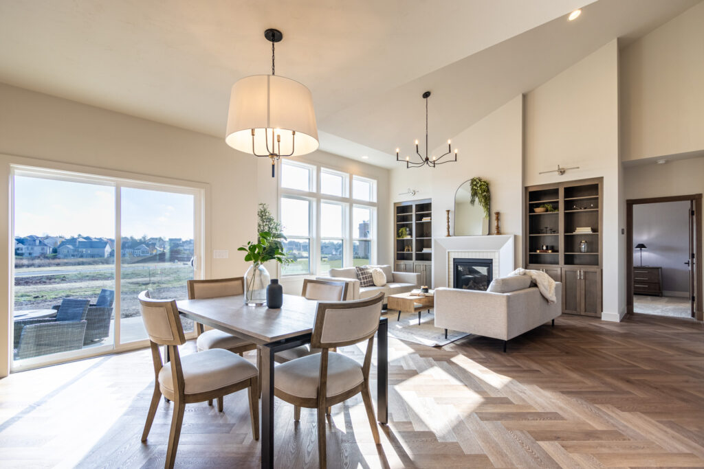 The Riley Model Home Dinette