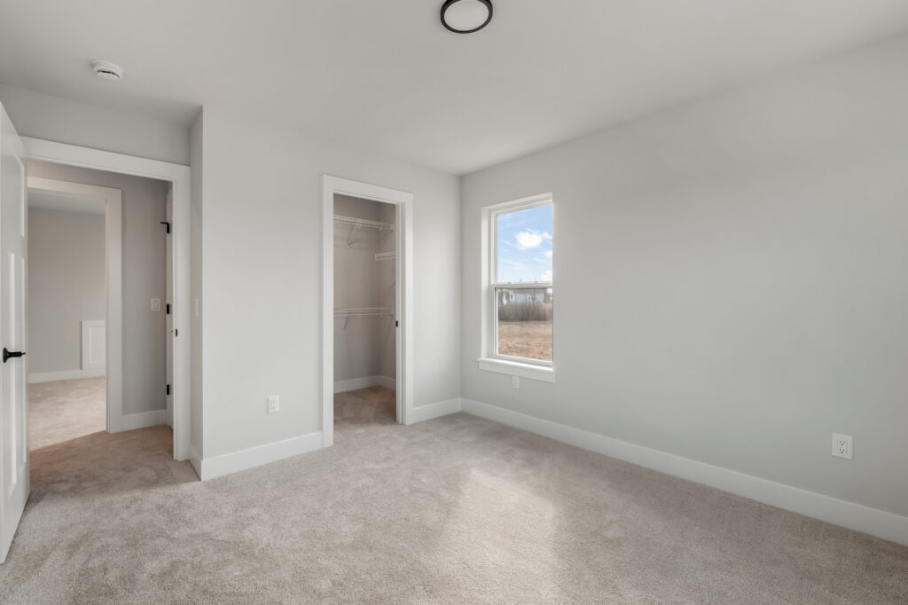 The Riley Model Home Bedroom by Stepping Stone Homes