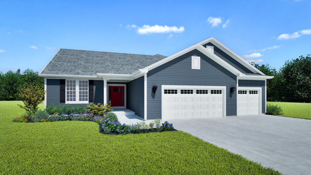 Celina Home Model Rendering by Stepping Stone Homes Wisconsin