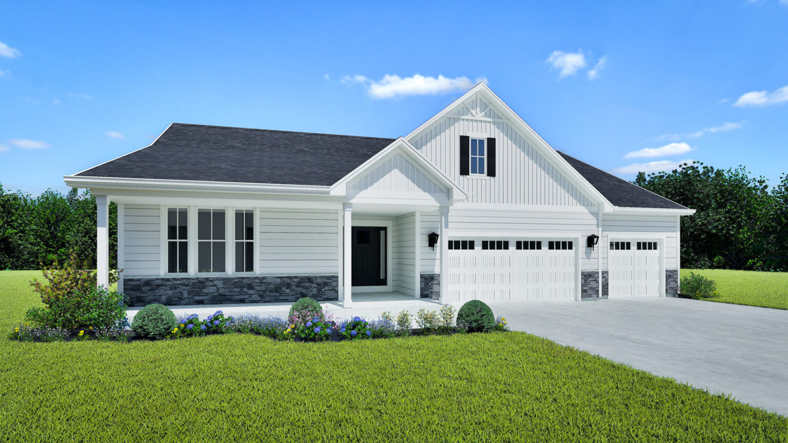 Charlotte Home Model Rendering by Stepping Stone Homes Wisconsin
