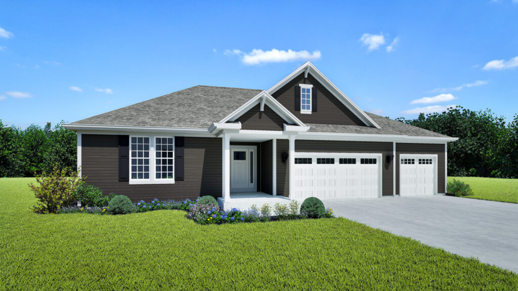Charlotte Home Model Rendering by Stepping Stone Homes Wisconsin