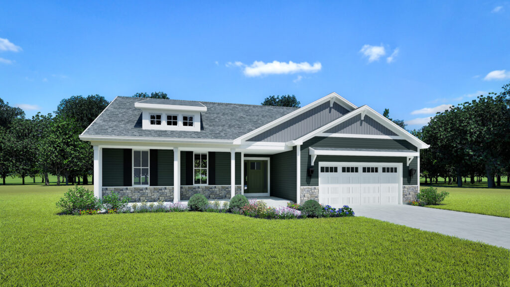Eliza Home Model Rendering by Stepping Stone Homes Wisconsin
