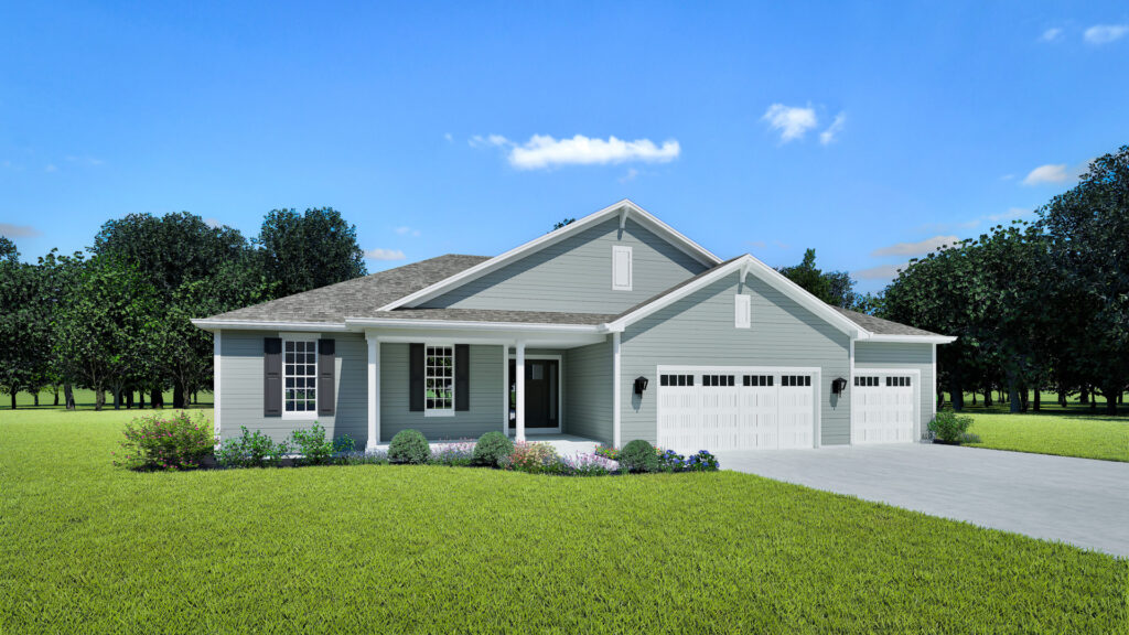 Eliza Home Model Rendering by Stepping Stone Homes Wisconsin