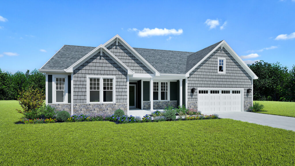 Elsa Home Model Rendering Stepping Stone Homes Wisconsin