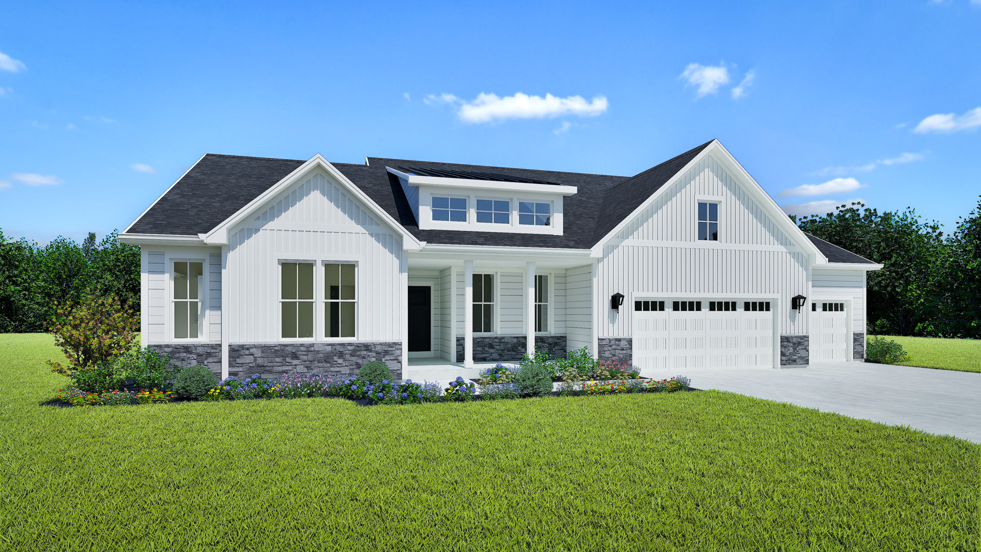 Elsa Home Model Rendering Stepping Stone Homes Wisconsin