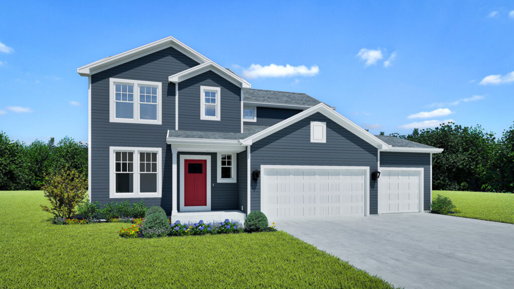 Geneva Home Model Rendering Stepping Stone Homes Wisconsin