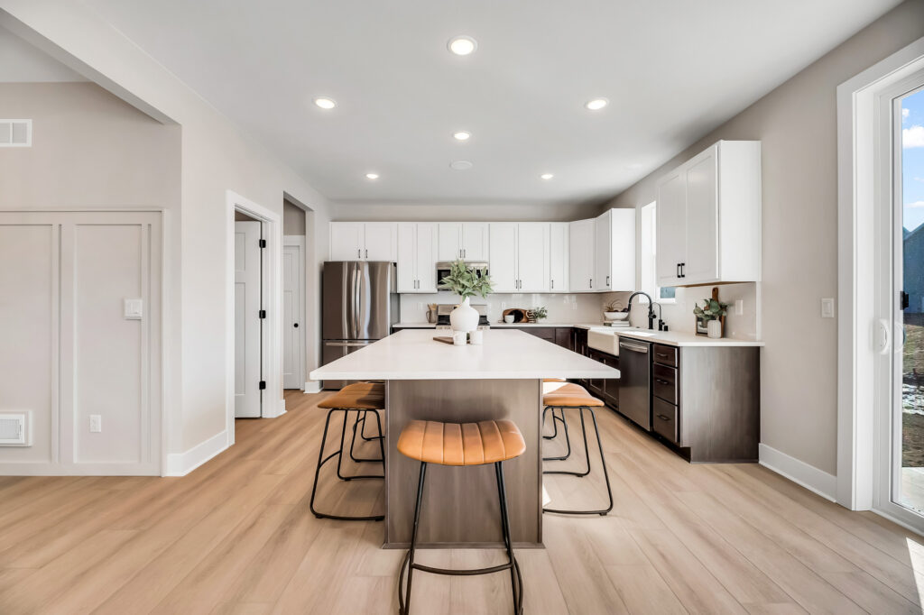 The Prescott Kitchen by Stepping Stone Homes WI