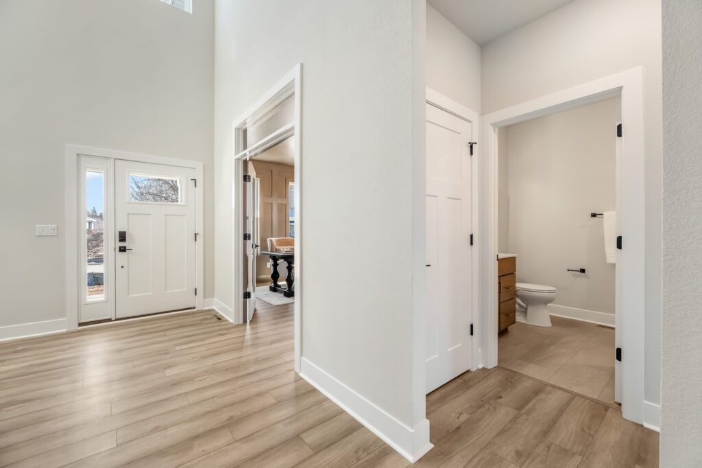 The Julia Foyer by Stepping Stone Homes WI