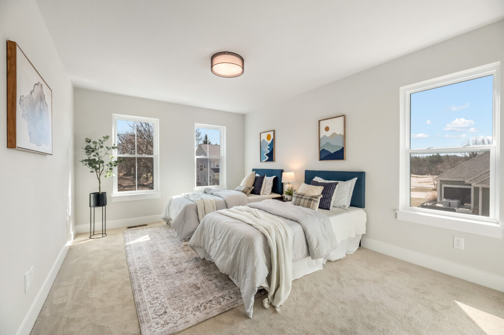 The Julia Bedroom by Stepping Stone Homes WI