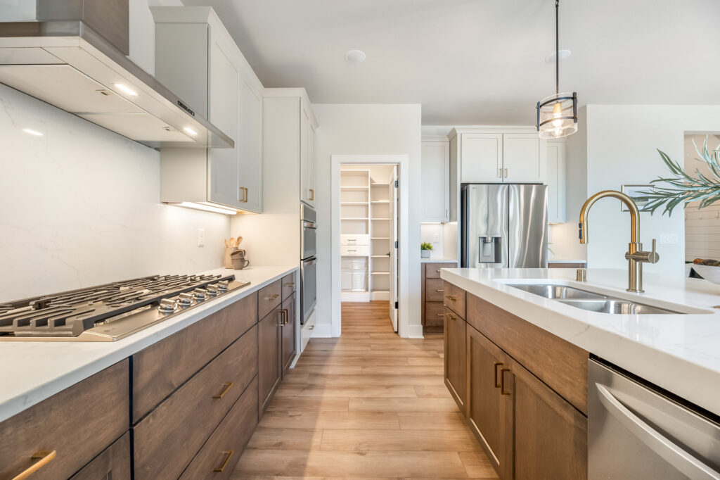 The Julia Kitchen by Stepping Stone Homes WI