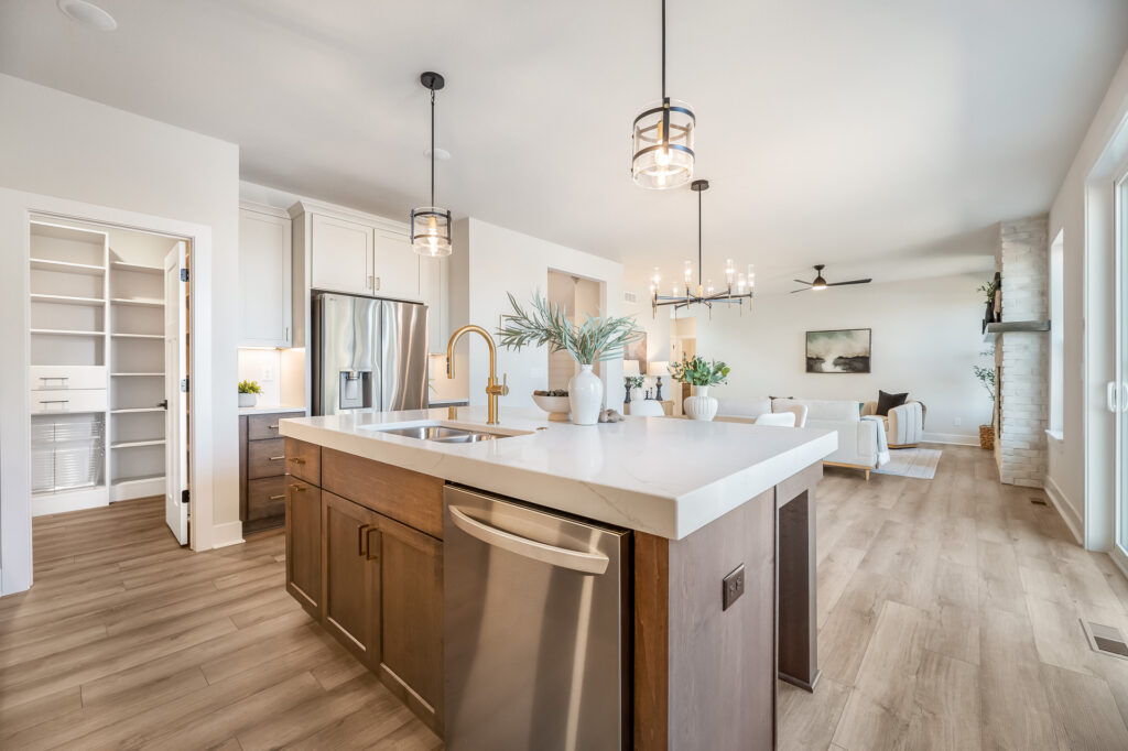 The Julia Kitchen by Stepping Stone Homes WI