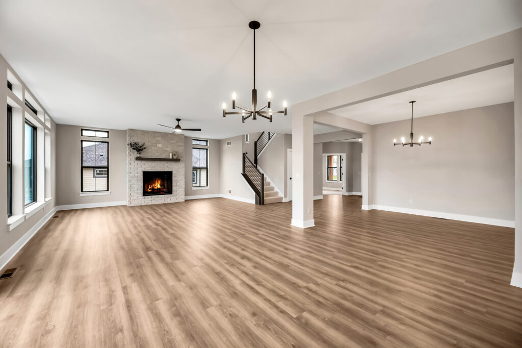 The Jude Two-Story Home Plan Great Room
