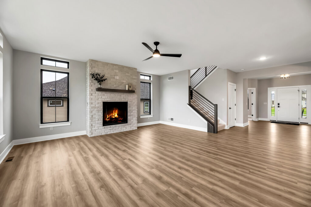 The Jude Two-Story Home Plan Great Room