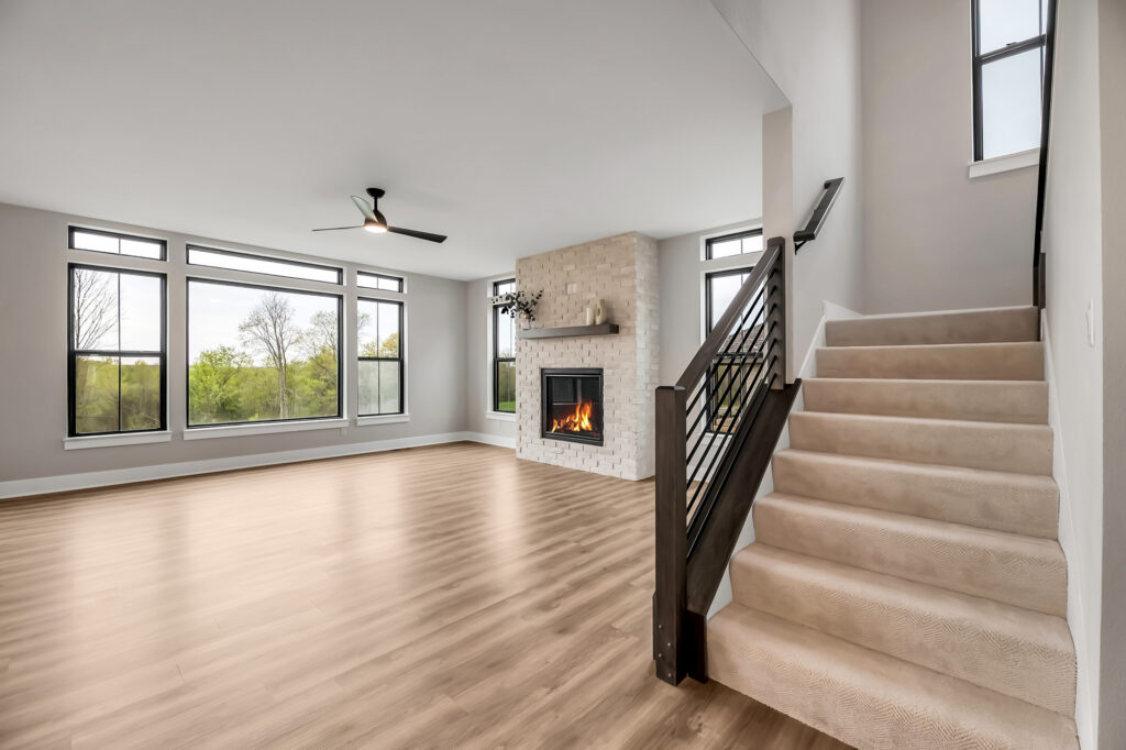 The Jude Two-Story Home Plan Great Room