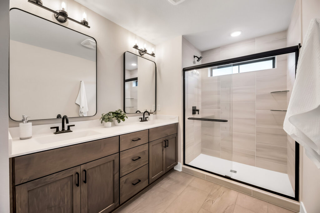 The Jude Two-Story Home Plan Master Suite Bathroom