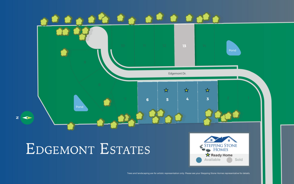 Edgemont Estates New Home Community Map Oak Creek WI