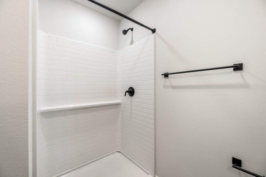 Edgewood Meadows Upper Condo Master Bathroom by Stepping Stone Homes